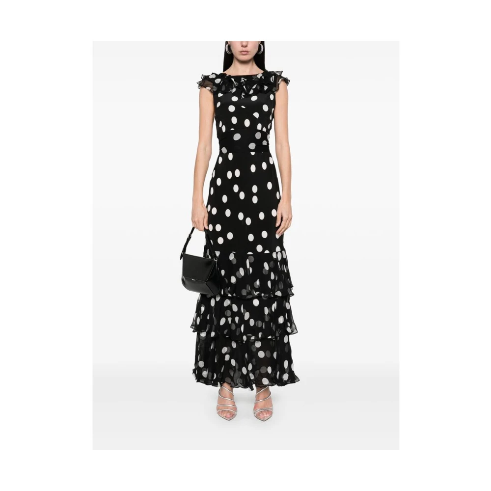 Rixo Zwarte Jurk met Ritssluiting Black Dames