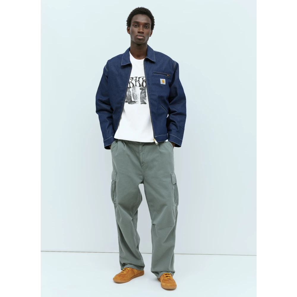Carhartt WIP Grafische Print Katoenen Jersey T-shirt White Heren