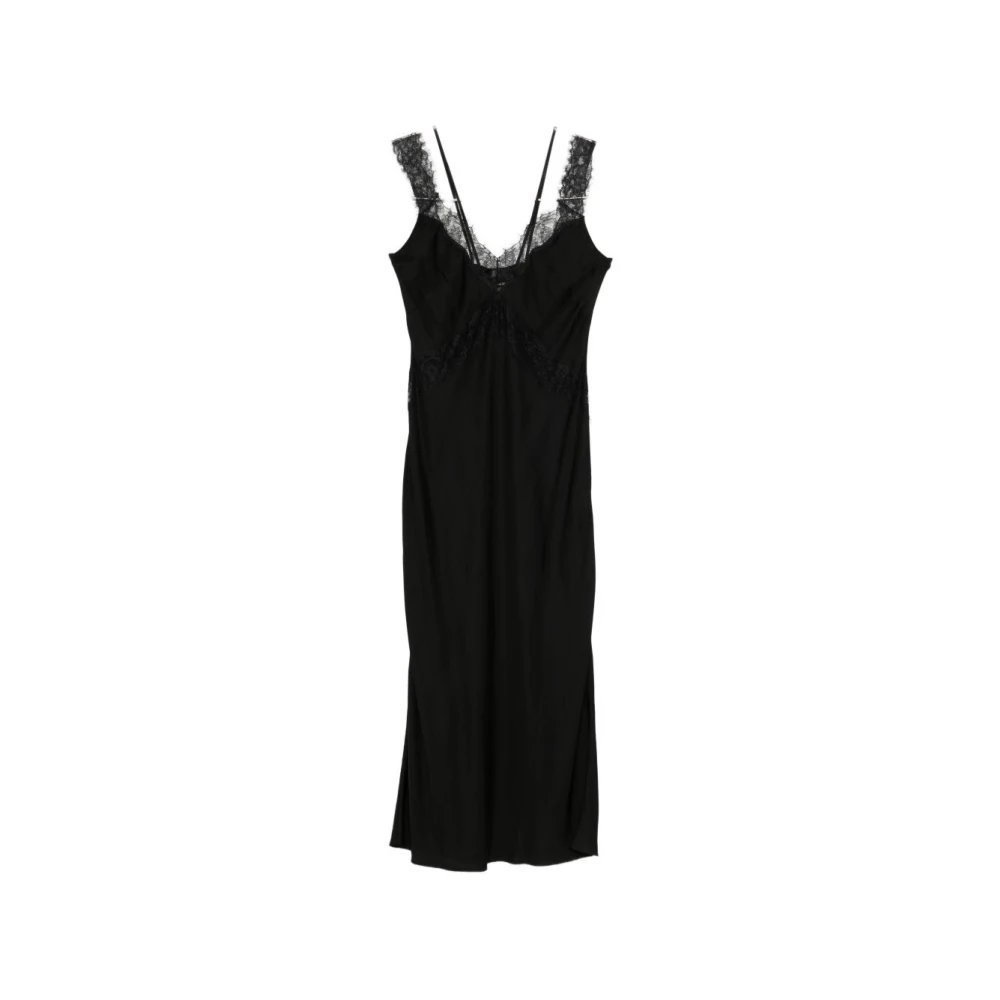 Pinko Women's Black Party Dresses, M, Anise 106624A385z99