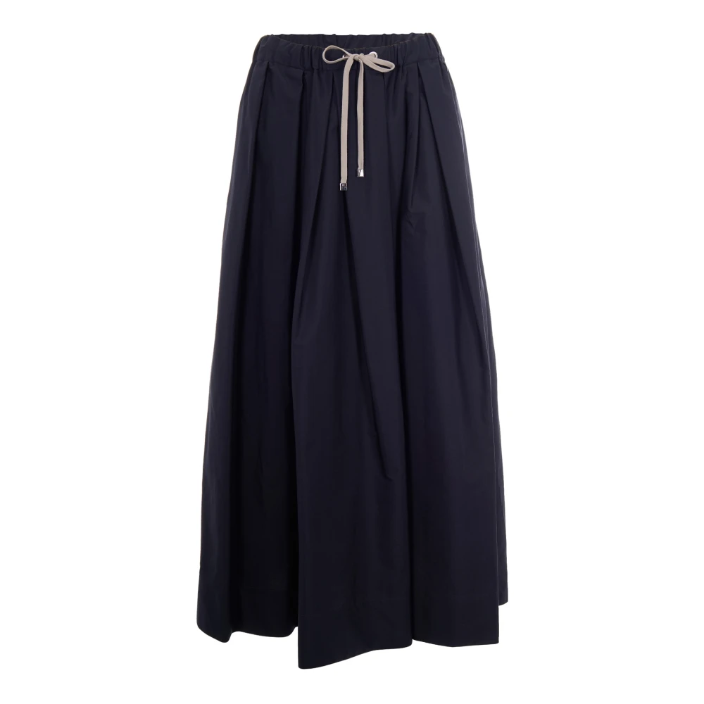 Max Mara Studio Vrouw Blauw Rokken Dames, S, Midi Skirts