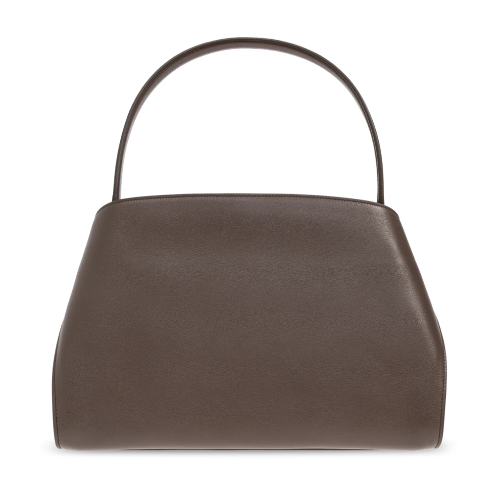 Salvatore Ferragamo Schoudertas Hug Brown Dames