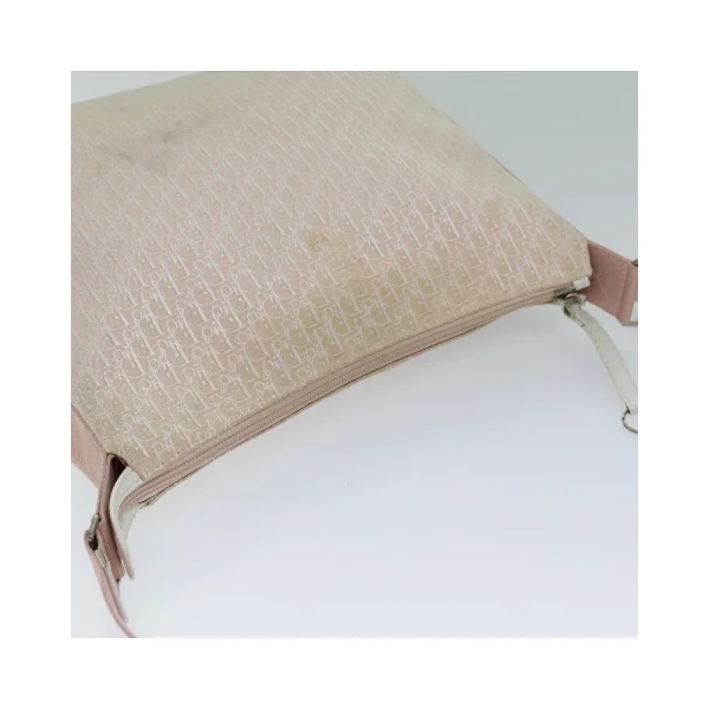 Dior Vintage Pre-owned Canvas dior-bags Pink Dames