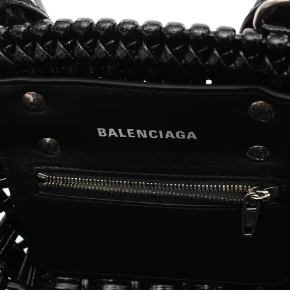 Balenciaga Vintage Pre-owned Fabric balenciaga-bags Black Dames