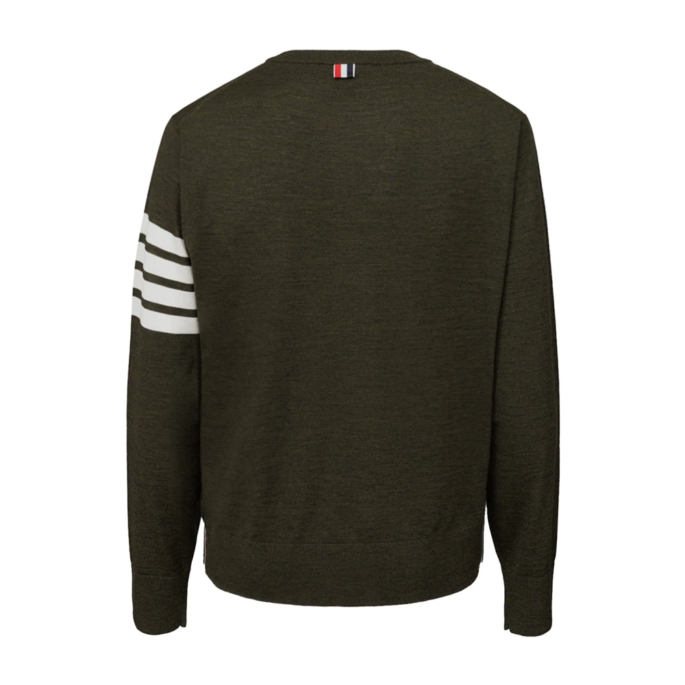 Thom Browne Ronde hals trui Green Heren
