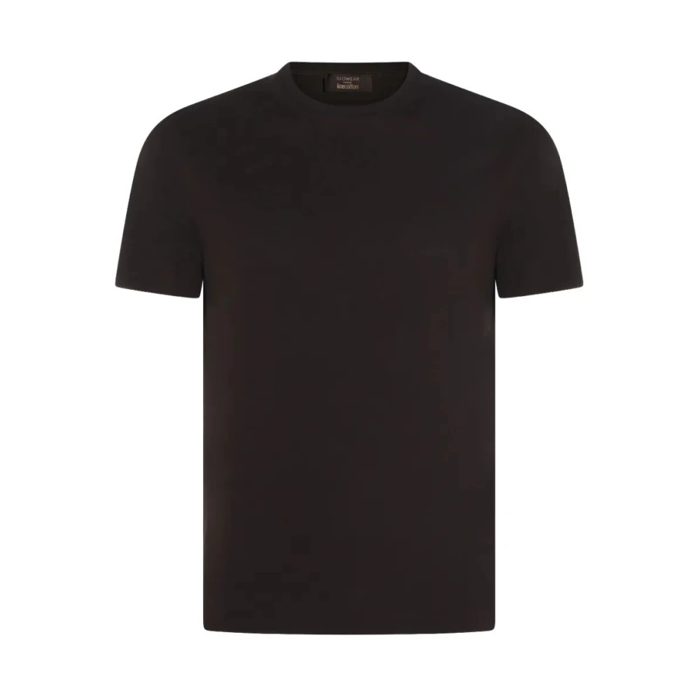 Zanone Hombre Marrón Camisetas, Talla: Xl