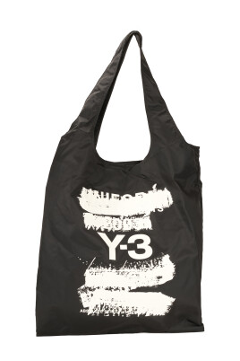 retro-print-black-tote-bag