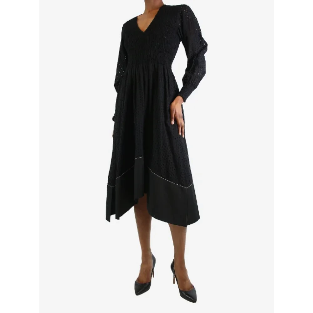 Proenza Schouler Pre-owned Cotton dresses Black Dames