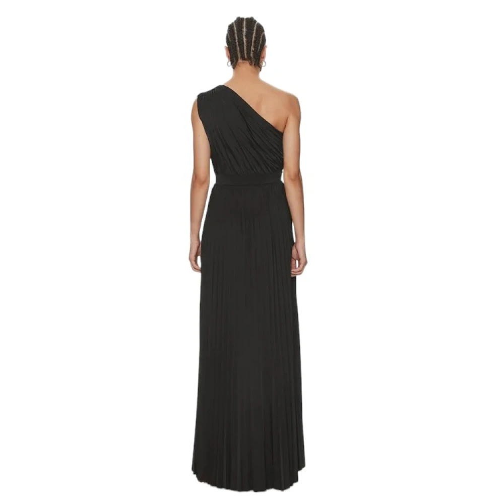 Gaudi Elegante Lange Jurk Black Dames