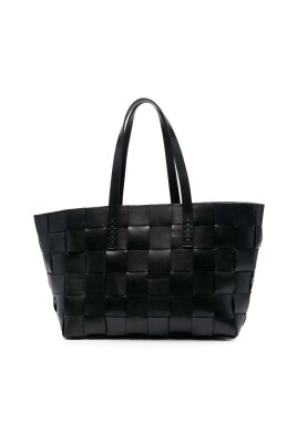 black-leather-woven-tote-bag