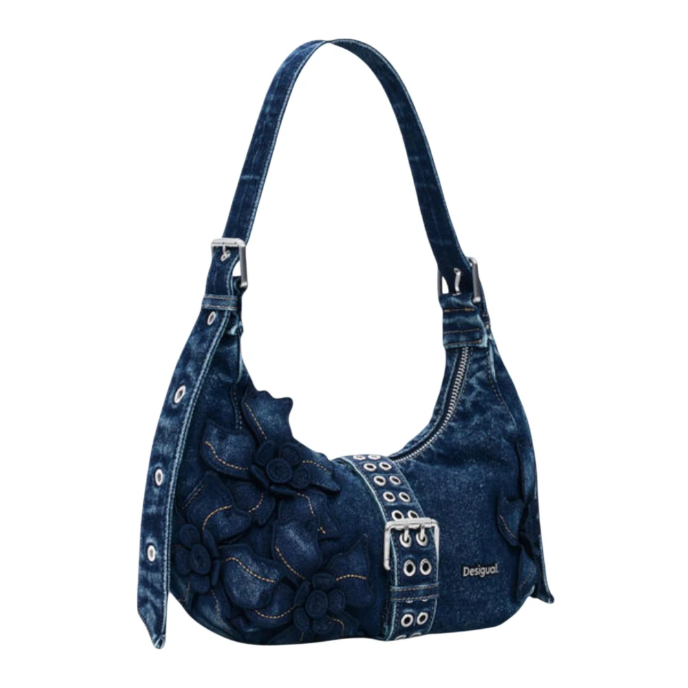 Desigual Donna Blu Bag Curio Denim