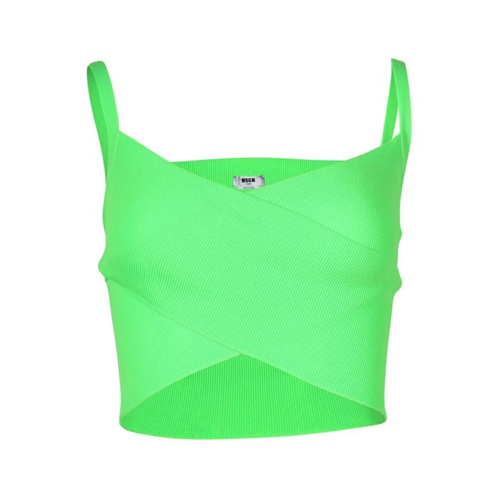 Tops > Sleeveless Tops - - Msgm - Modalova