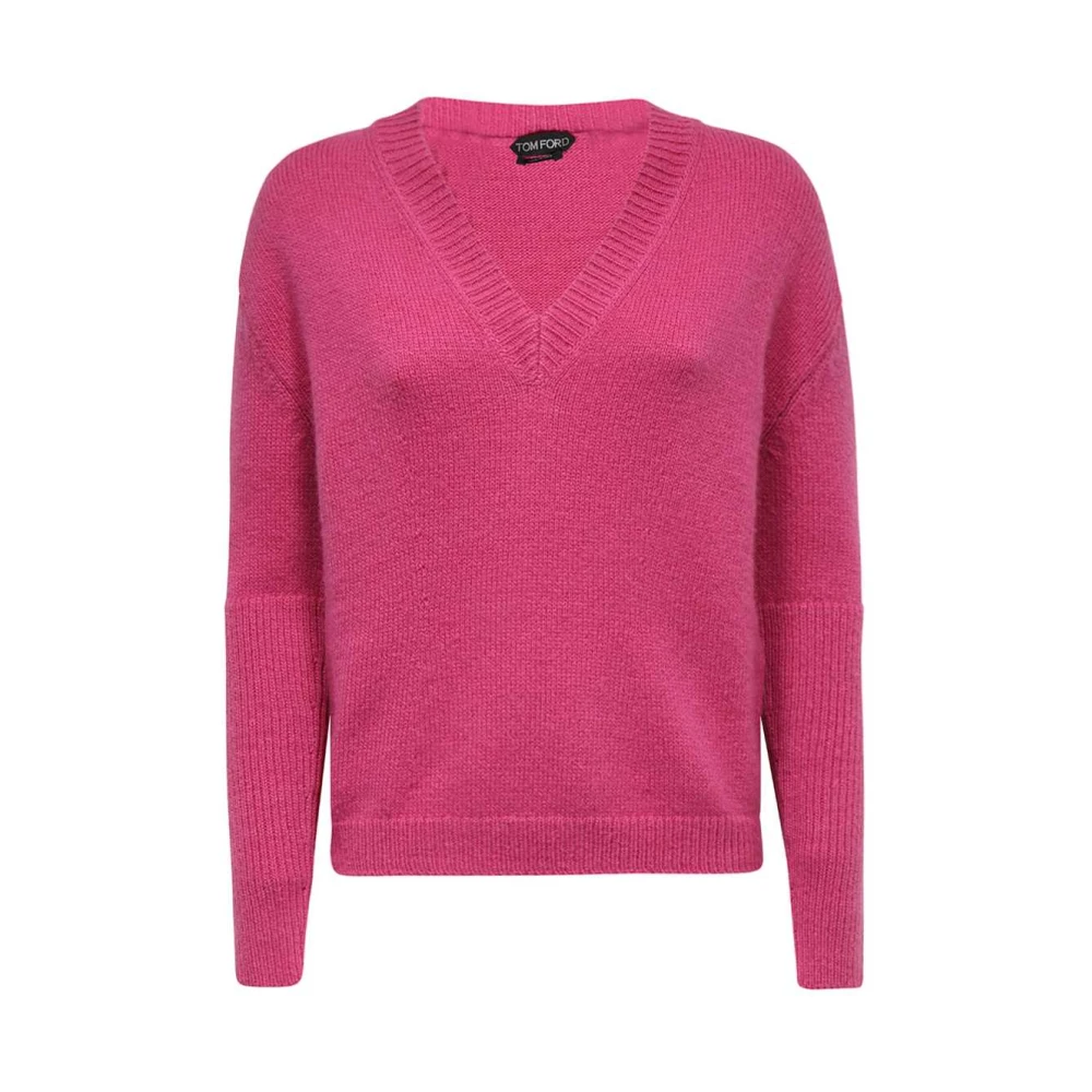 Knitwear > V-neck Knitwear - - Tom Ford - Modalova