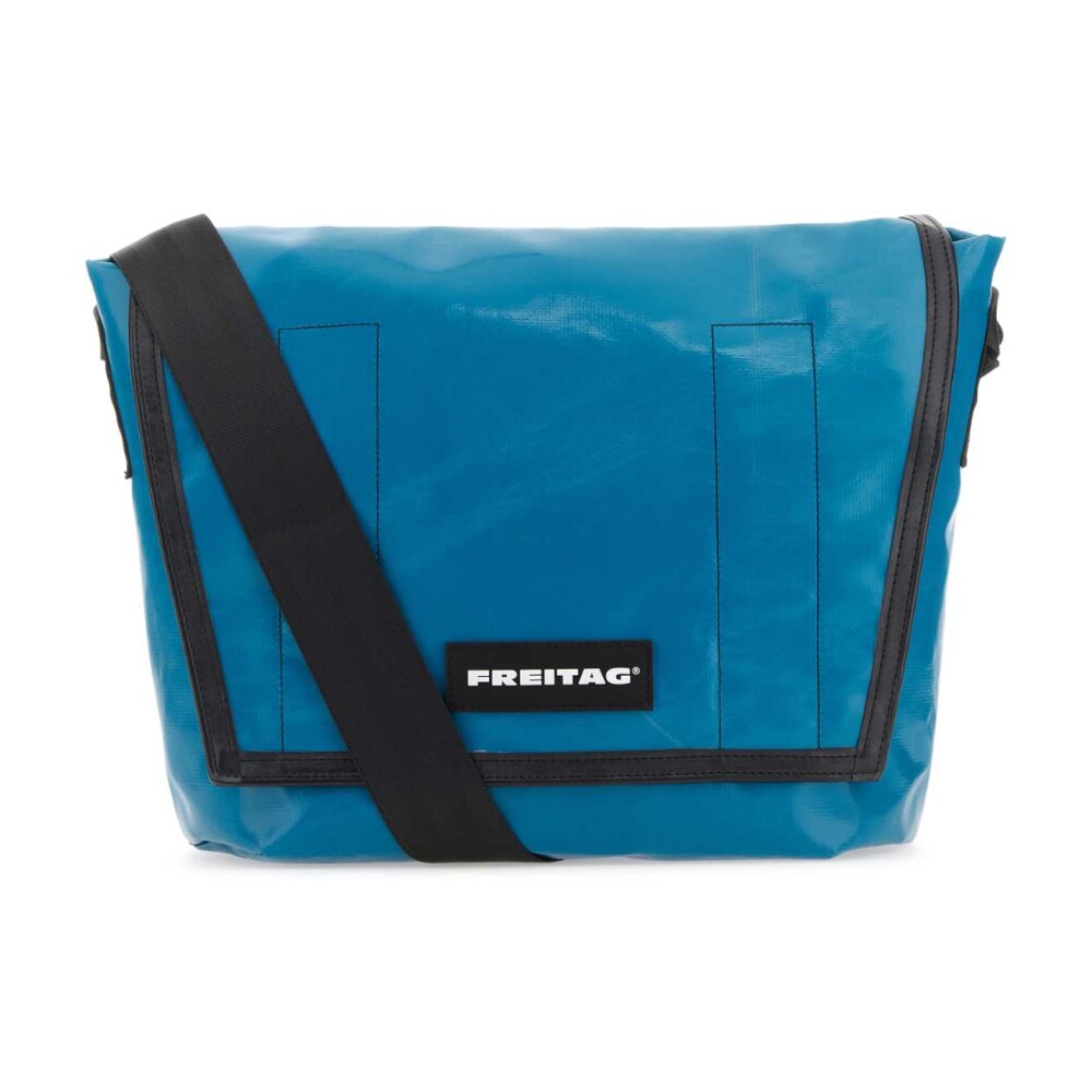 Blauwe PVC F14 Dexter Crossbody Tas FREITAG Dames Miinto.nl