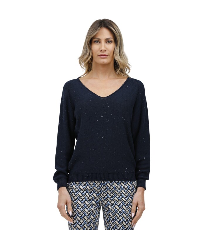 v-hals-paillet-top