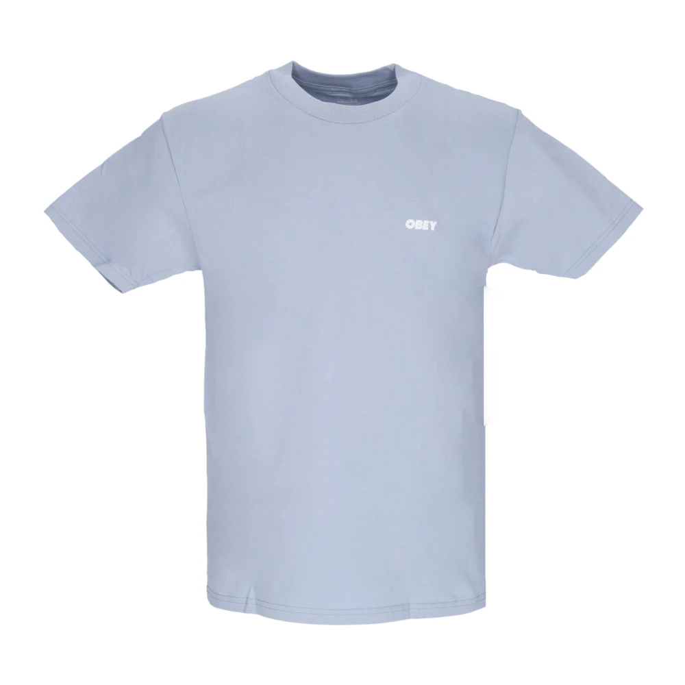 Obey Klassieke Weerstand Tee in Goed Grijs Gray Heren