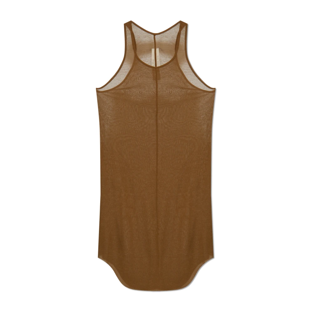 Rick Owens Basic Top Brown Heren