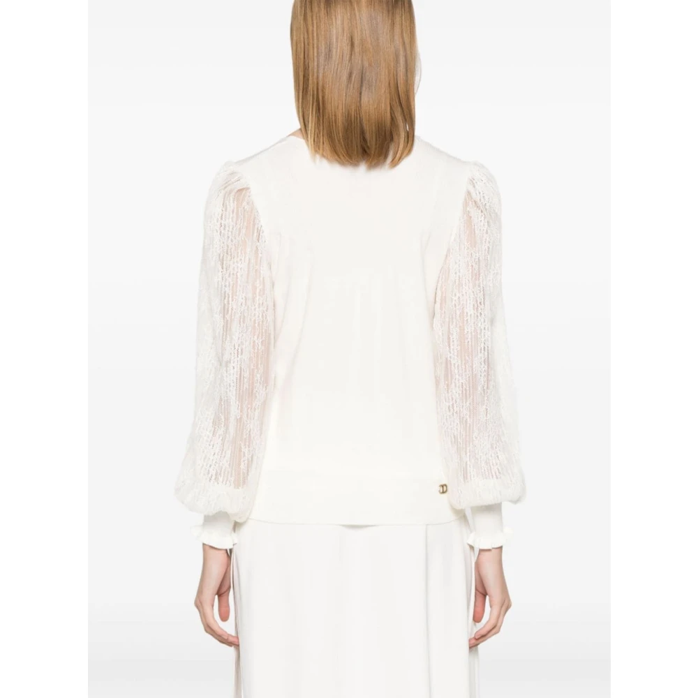 Twinset Witte Sweater Set White Dames