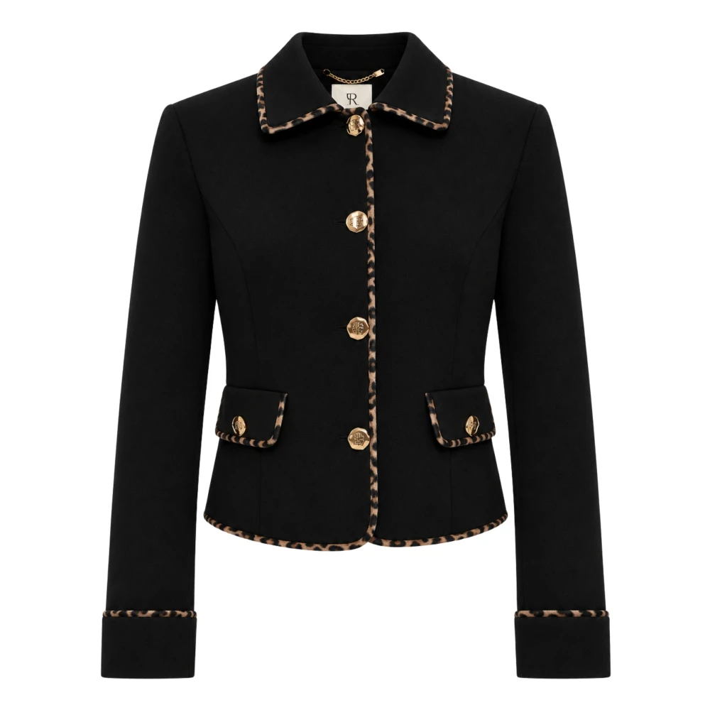 Fracomina Donna Nero Giacche, S, New,