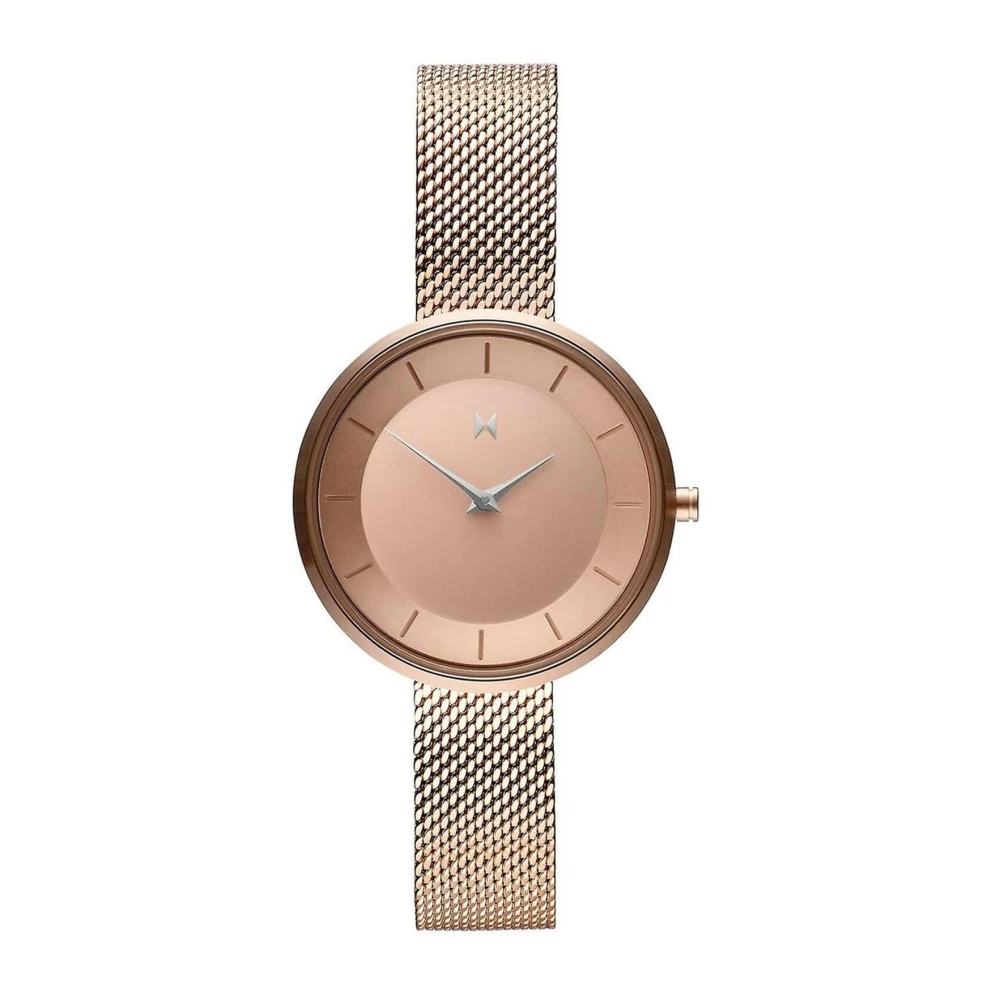 Mvmt Women's Pink Stainless Steel Quartz Analog Watch