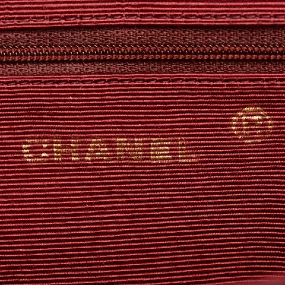 Chanel Vintage Pre-owned Leather crossbody-bags Black Dames