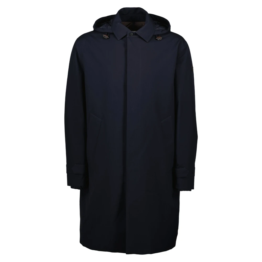 Moncler Blue Parkas, Male, Xl, Larezila Parka