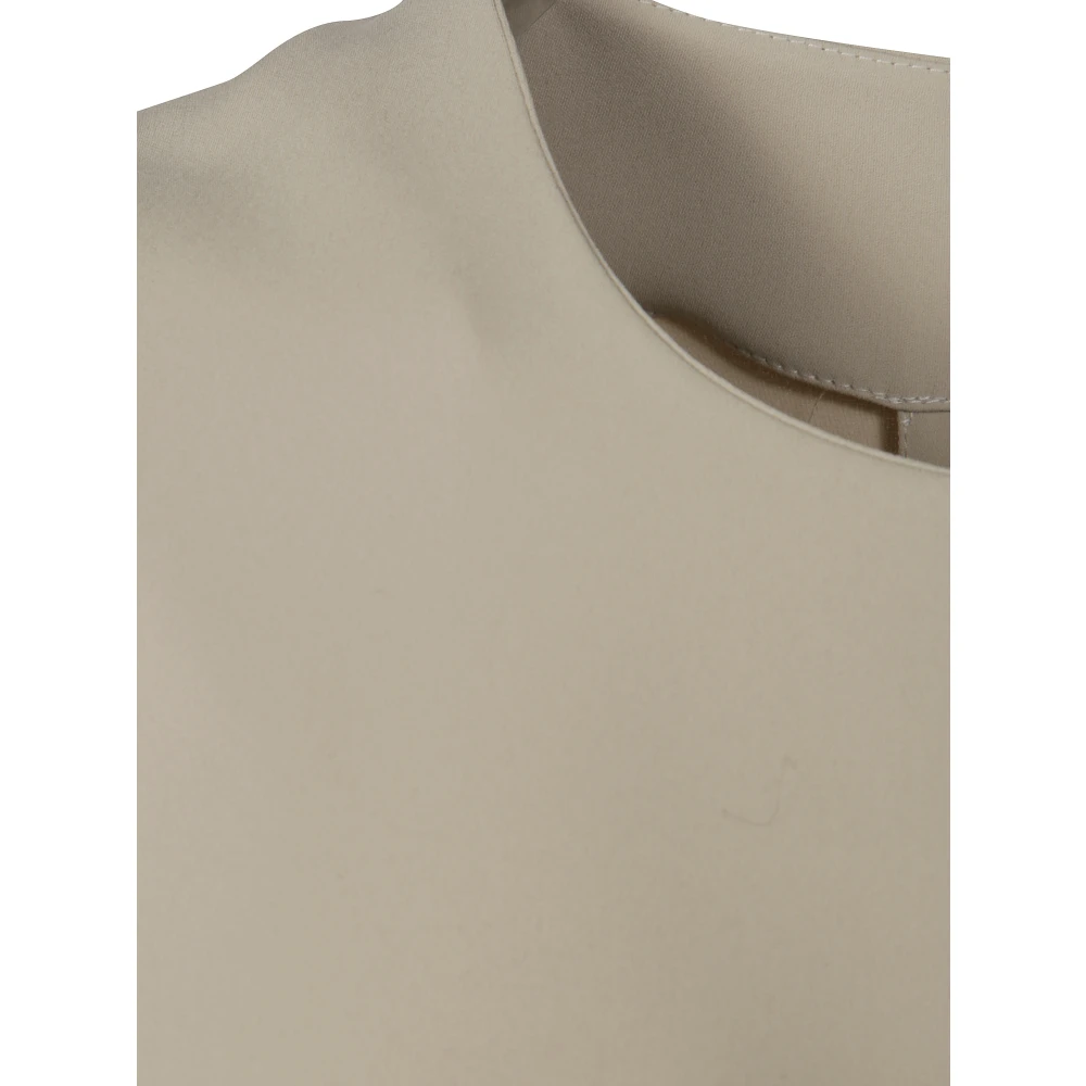 P.a.r.o.s.h. Elegante Zijden Blouse Beige Dames