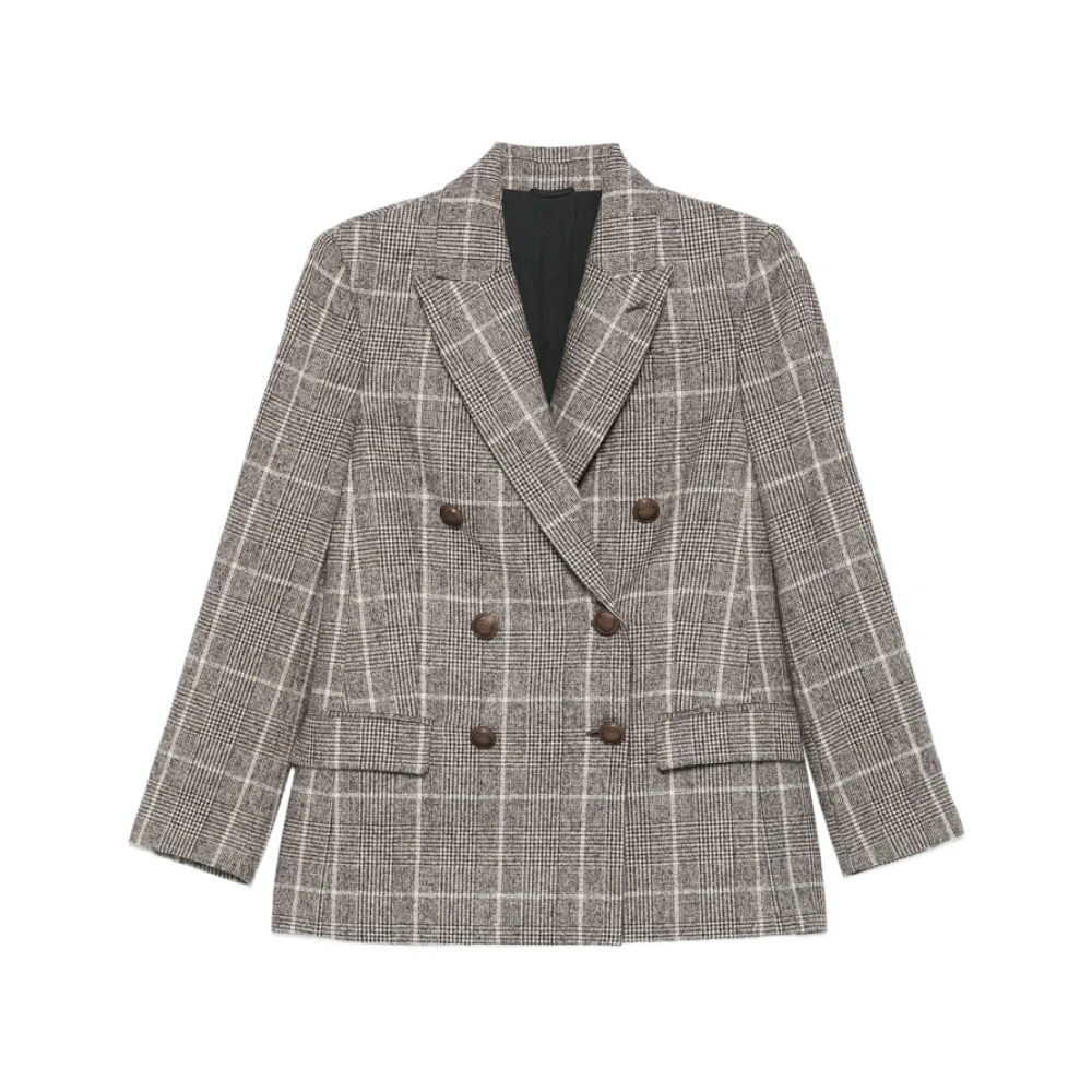 Jackets > Blazers - - Brunello Cucinelli - Modalova