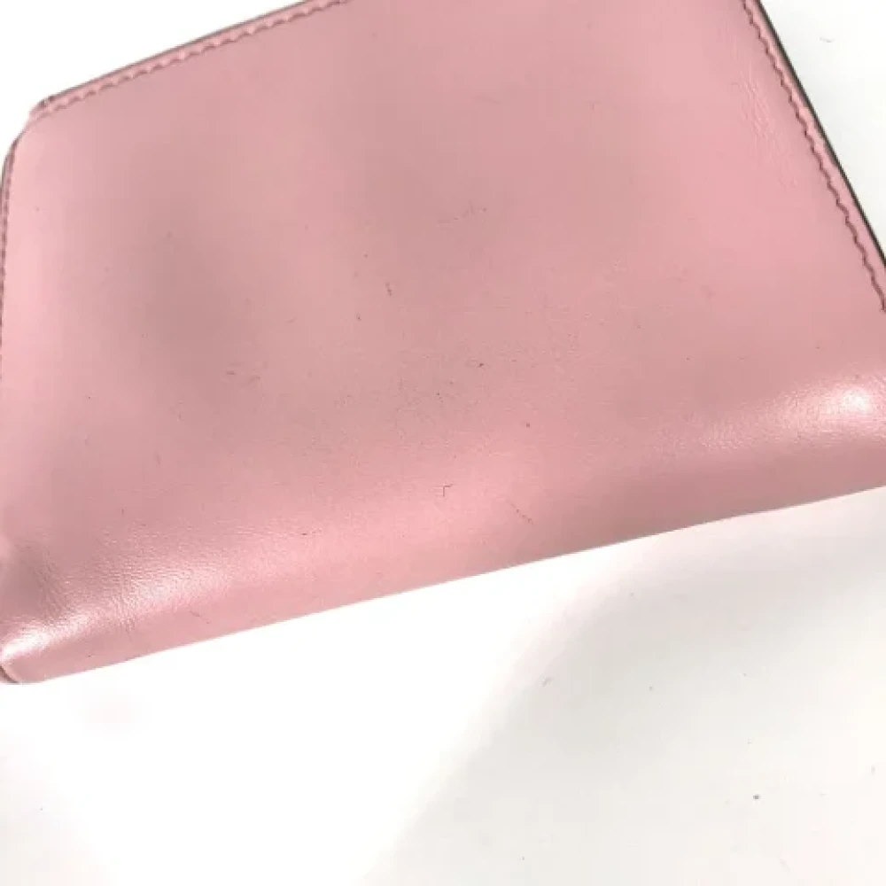 Fendi Vintage Pre-owned Leather wallets Pink Dames