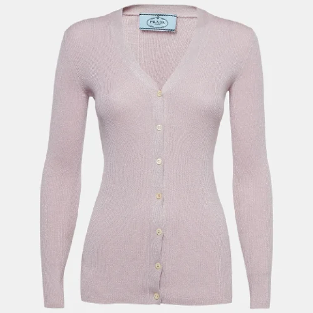Prada Vintage Pre-owned Fabric tops Pink Dames
