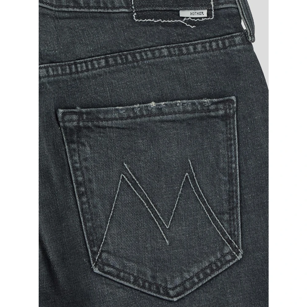 Mother Katoen Dames Jeans Gray Dames
