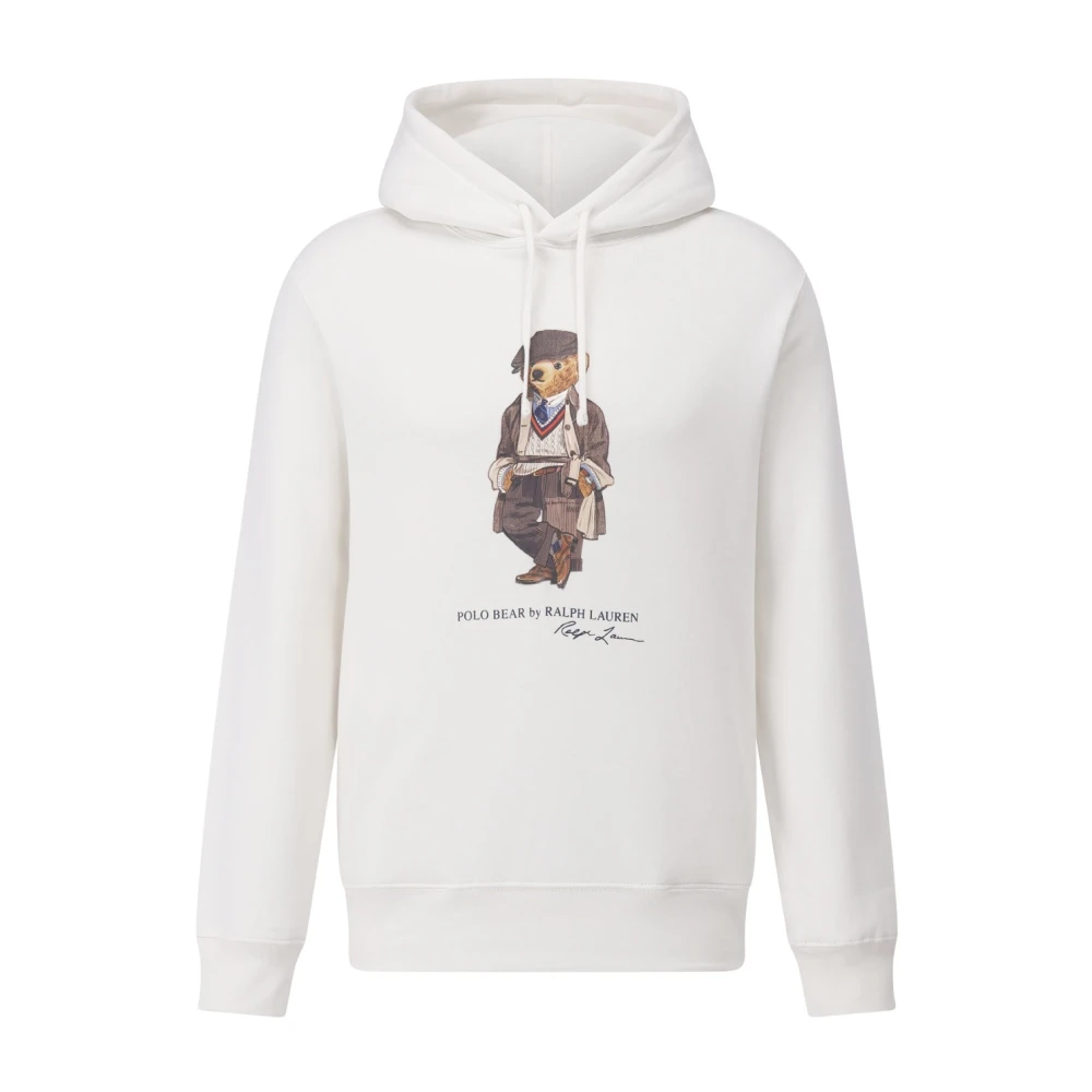 Polo Ralph Lauren Uomo Bianco Felpe, L, New,