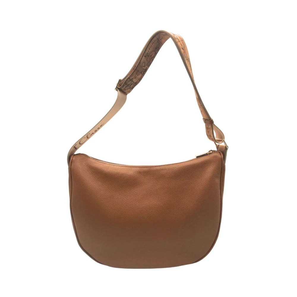 Alviero Martini 1a Classe Klassieke Geo Schoudertas Brown Dames