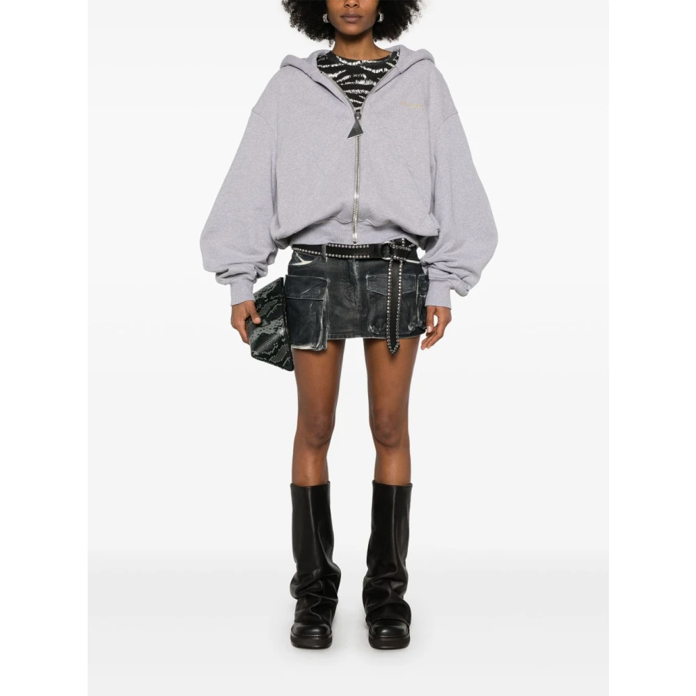 The Attico Stijlvolle Sweaters Collectie Gray Dames