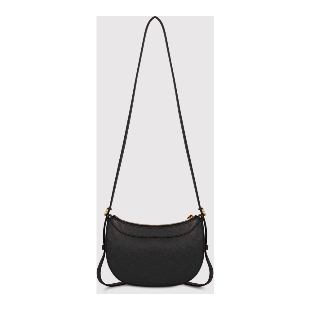 Coccinelle Whisper Schoudertas met Plectrum Detail Black Dames