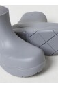 bottes-cheville-en-caoutchouc-gris-design-rembourre