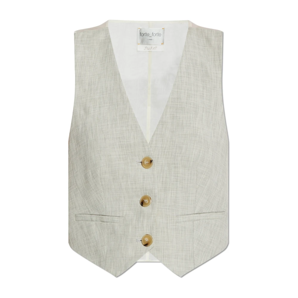 Jackets > Vests - - Forte Forte - Modalova