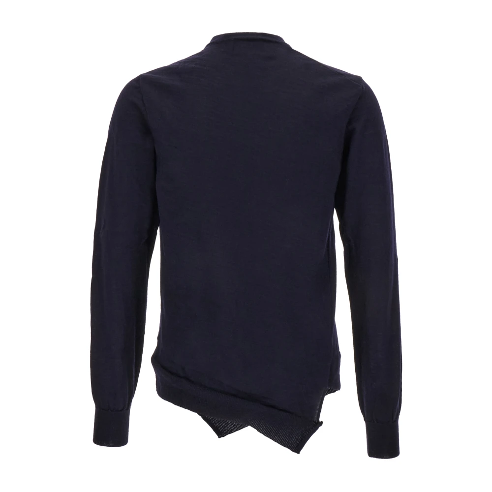 Comme des Garçons Stijlvolle Breigoed Collectie Blue Heren