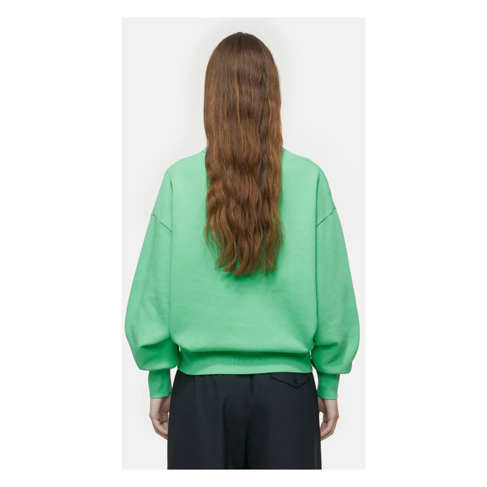 closed Groene Pullovers Green Dames