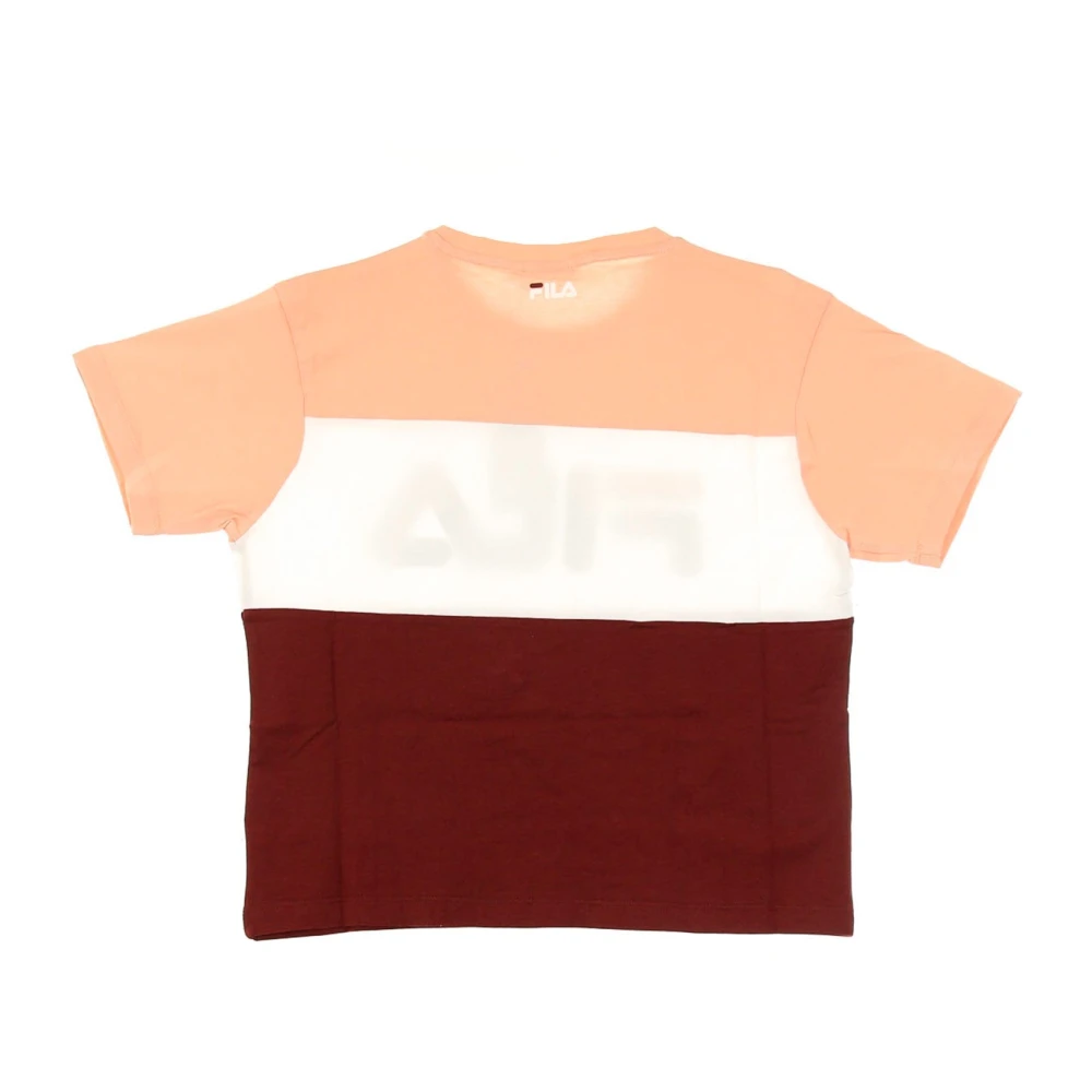 Fila Dames Tawny Port Tee Multicolor Dames
