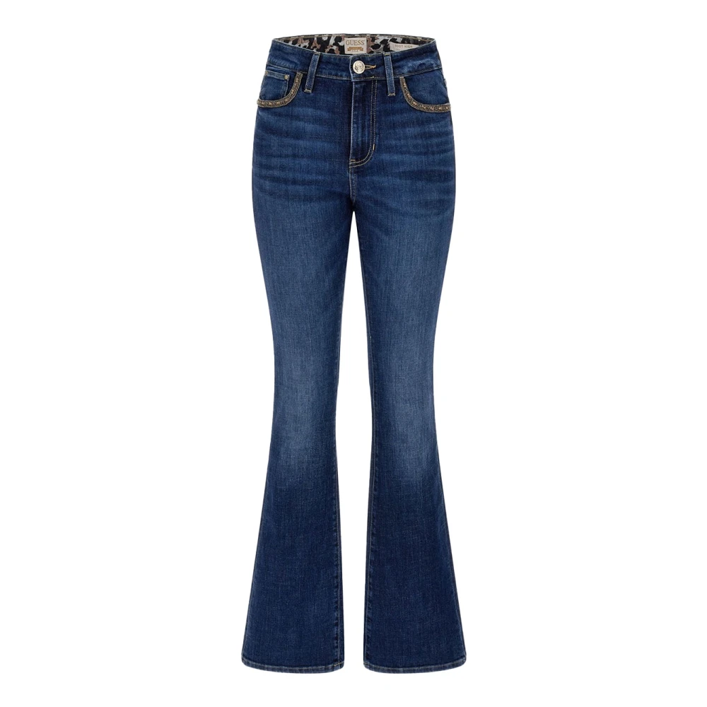 Guess Flared Jeans Blue Dames