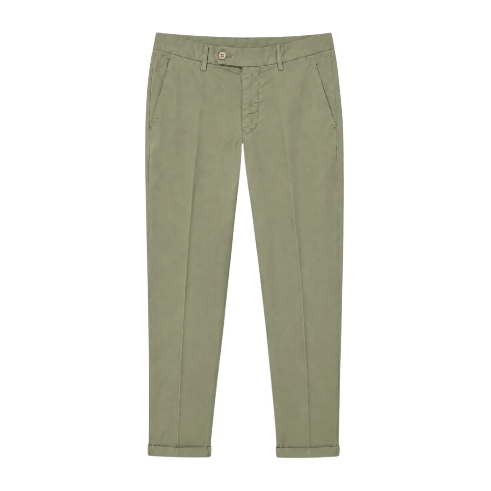 Mason's Herr Grön Byxor S, Slim-Fit Byxor