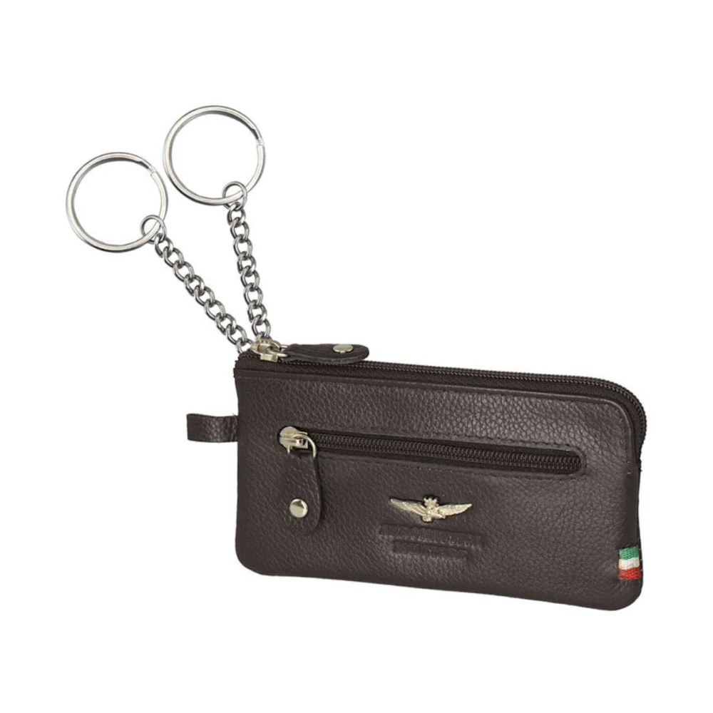 Aeronautica militare Vlag Sleutelhanger Am-107 Gray Unisex