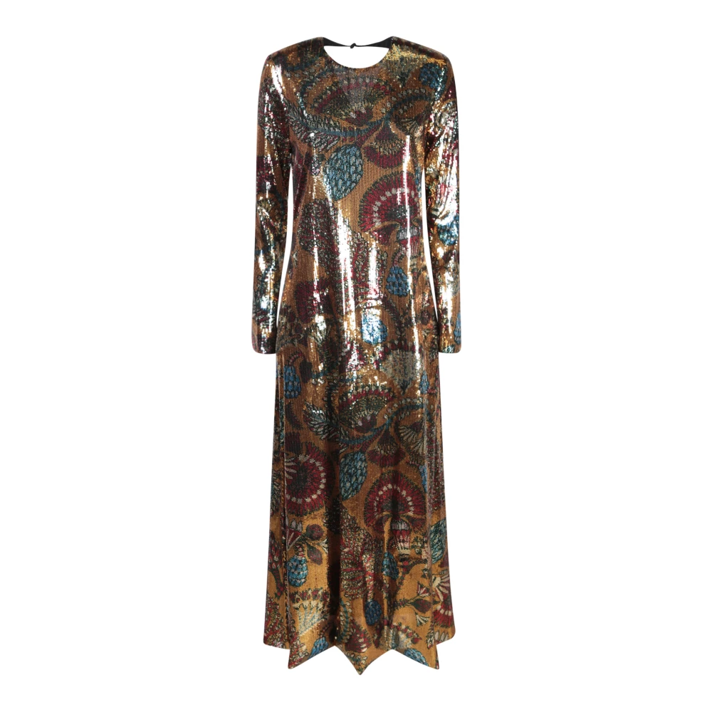 La Doublej Multicolor Maxi Dresses, Female, S, Women's Clothing Dress Multi Aw23