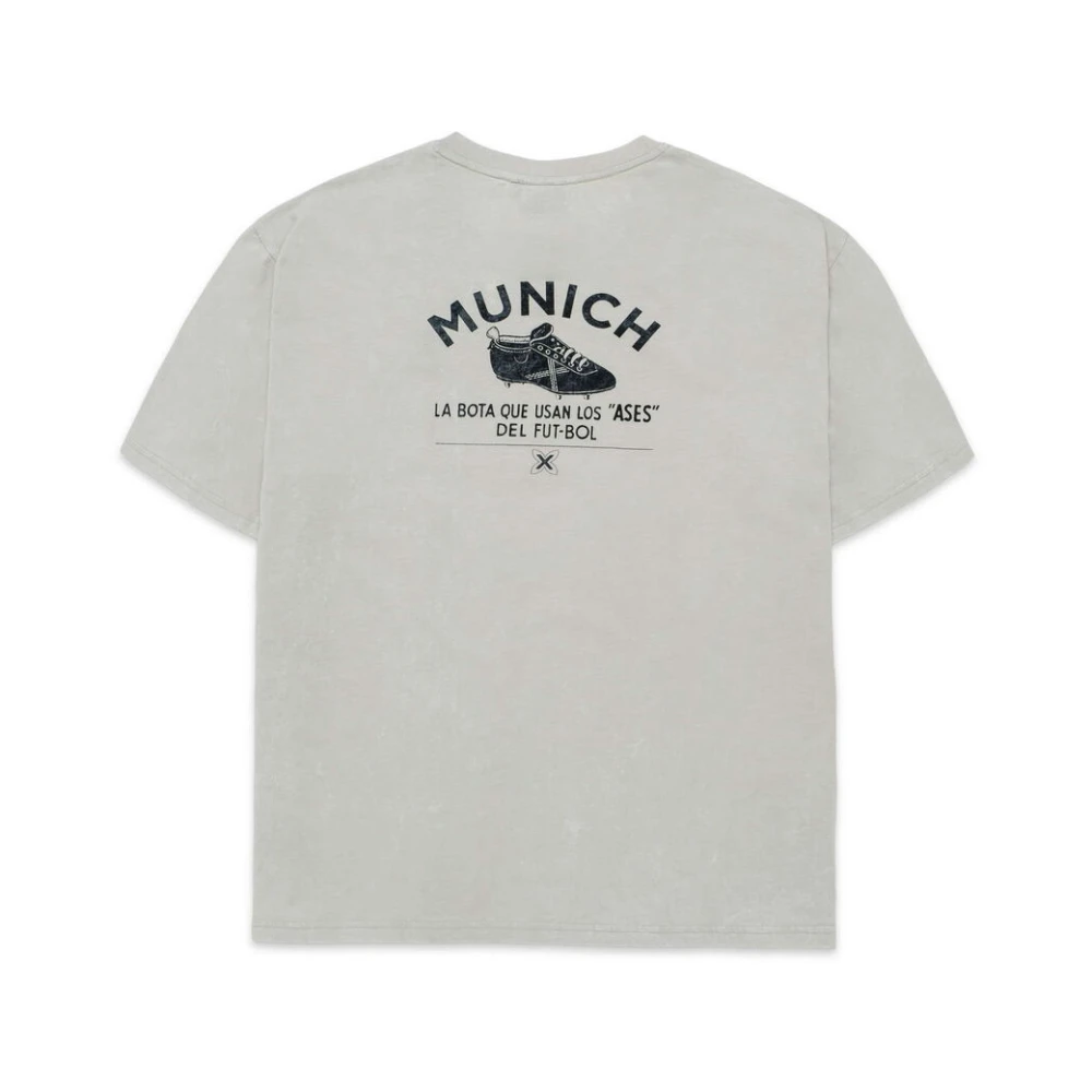 Munich Vintage T-shirt Gray Heren