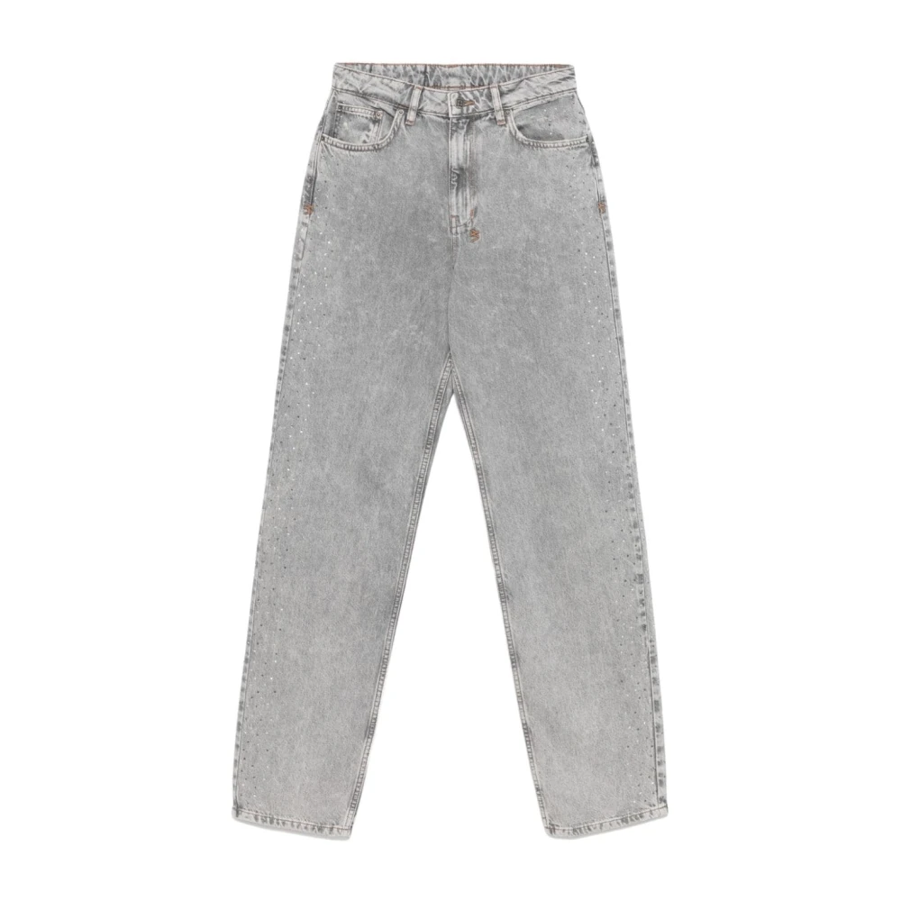 Ksubi Grijze Denim Jeans met Kristalversiering Gray Dames