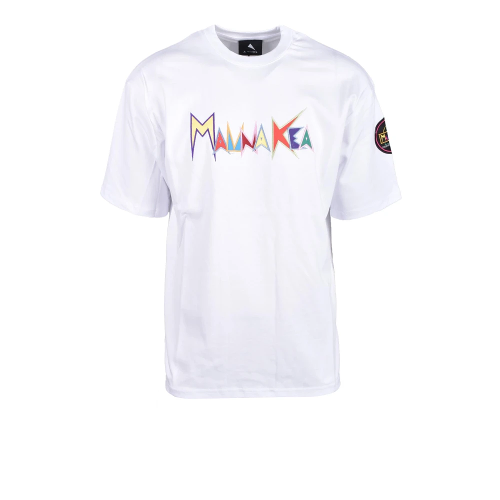 Mauna Kea Katoenen T-shirt met Mauna-Kea Stijl White Heren