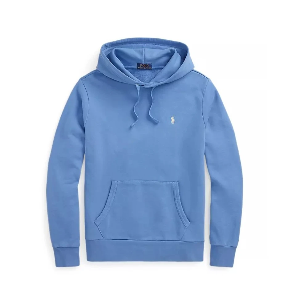 Polo Ralph Lauren Men's Blue Hoodies,, Hooded T-Shirt Small
