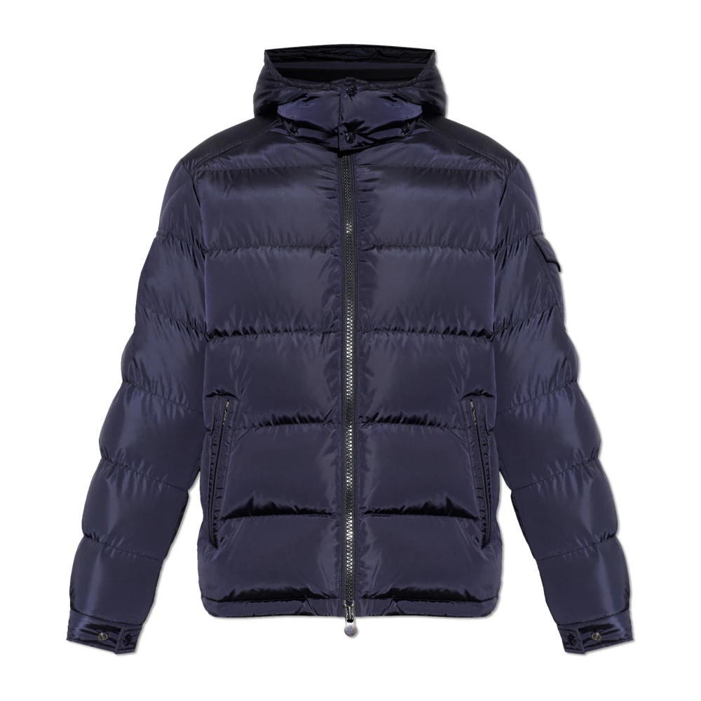 Moncler Blue Down Jackets, Male, 2XL, Puffer Jacket Maya
