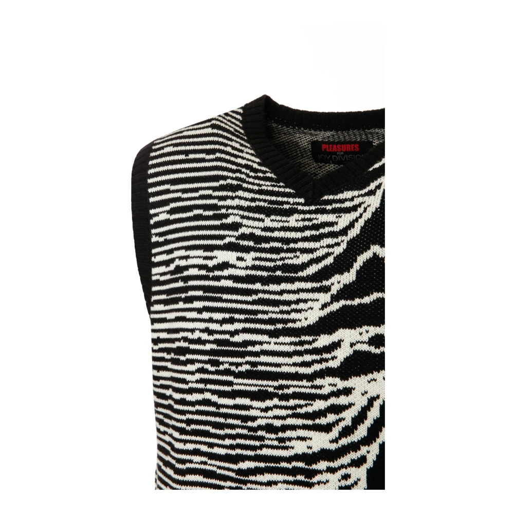 Pleasures Joy Division Jacquard Sweater Vest Multicolor Heren