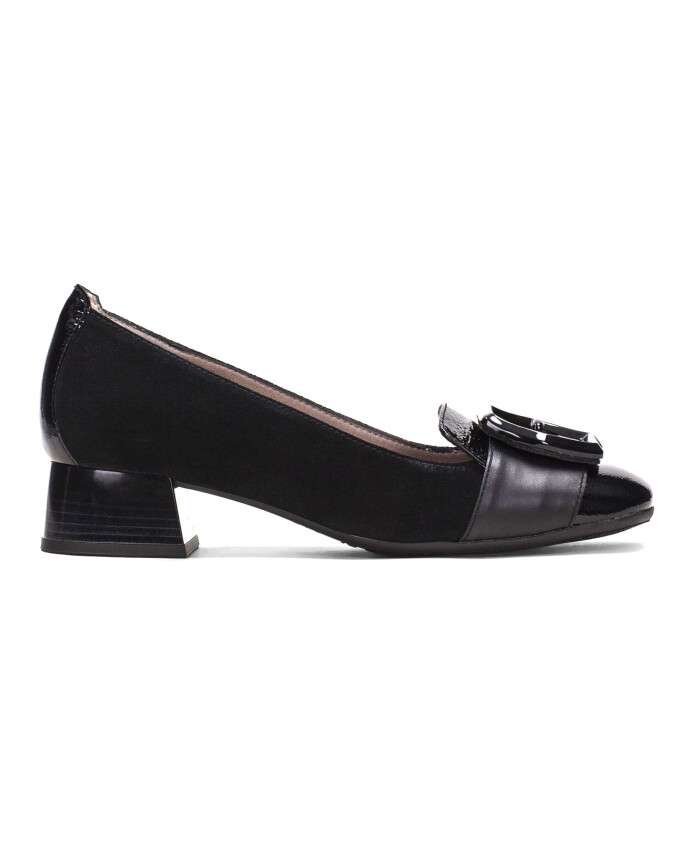 ballerines-a-talon-bloc-avec-maxi-boucle-decorative